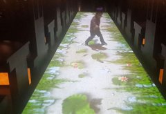 互動投影在數字展廳中的應用