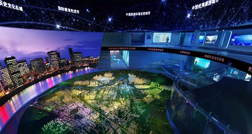 弧幕數(shù)字沙盤(pán)