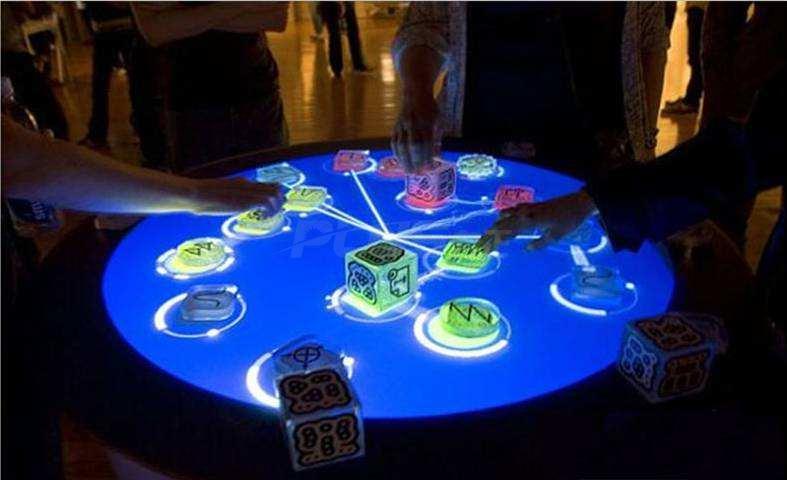 桌面互動投影游戲