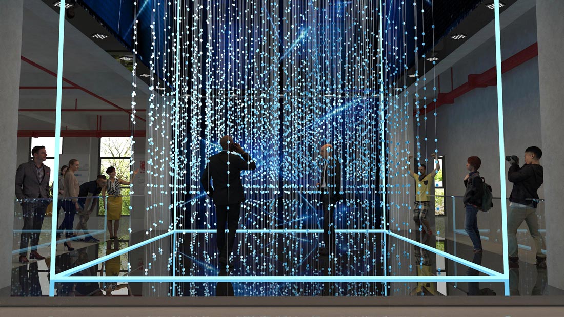 南京大學(xué)雙創(chuàng)成果展示規(guī)劃館設(shè)計效果圖-藝術(shù)投影2