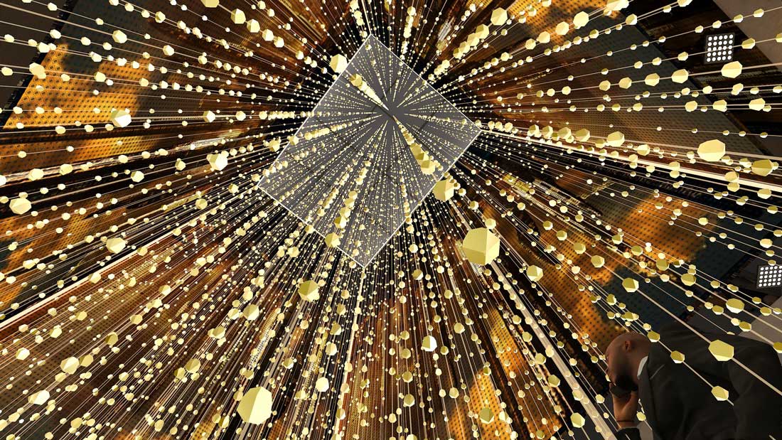 南京大學(xué)雙創(chuàng)成果展示規(guī)劃館設(shè)計效果圖-藝術(shù)投影3