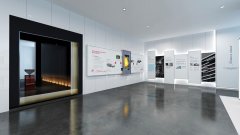 金科企業(yè)展廳滑軌屏設(shè)計效果圖