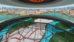 三寧化工企業(yè)展廳數字沙盤設計效果圖